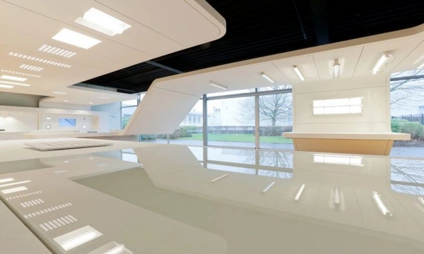 照明企業展廳設計案例分享