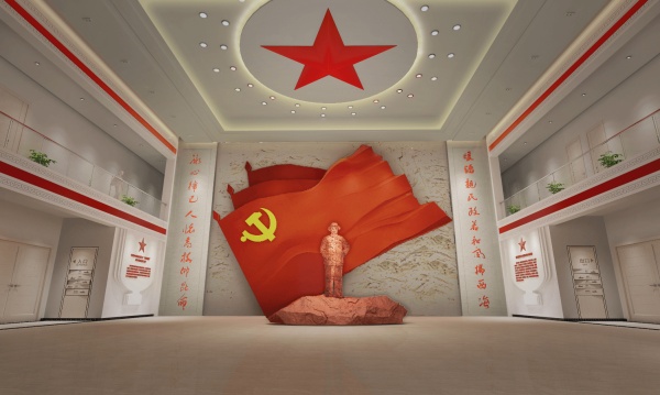 時代楷模尕布龍紀念館展陳設計