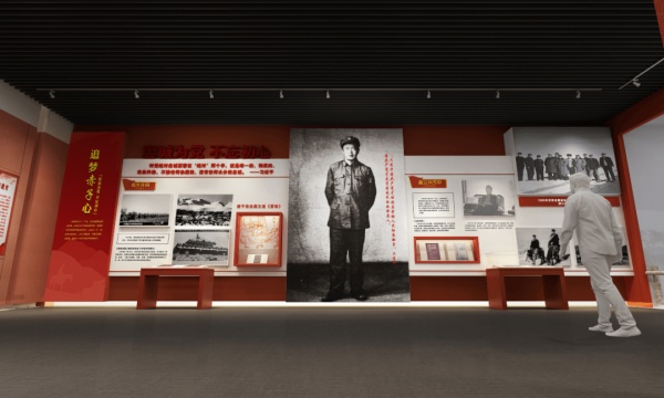 時代楷模尕布龍紀念館展陳設計