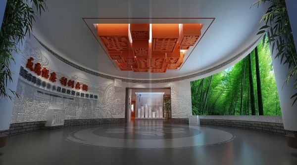 黨建廉政榮譽室村史館法制教育展廳設計作品