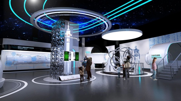 展廳設計中常見的五種布局形式